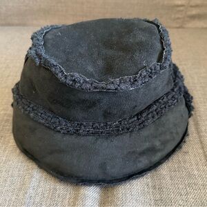 Stylish Black Bucket Hat